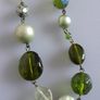 Necklace - M&S - Shades of Green Image 3