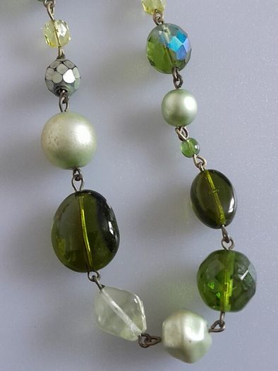 Necklace - M&S - Shades of Green