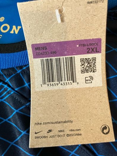 Chelsea Football Jersey 2XL