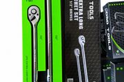 DSD TOOLS 2pc Extra Long Ratchet Set 3/8-Inch &amp; 1/2-Inch Drives