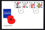 1996 Isle of Man 75th Anniversary of Royal British Legion Commemorative Stamps First Day Cover (FDC)