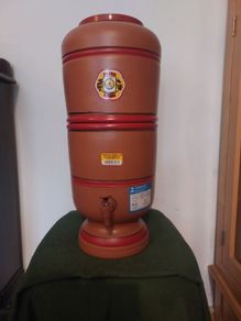 Water Filter 6L, New, Terracota with New Filter