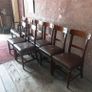 Set of 8 Edwardian mahogany Dining Chairs Image 5