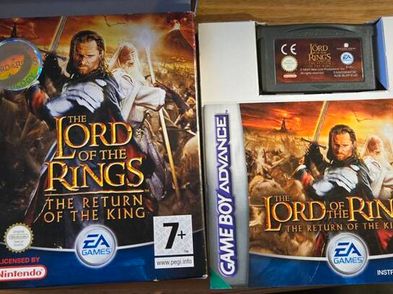 The Lord Of The Rings The Return Of The King Gameboy Advance Boxed For ...