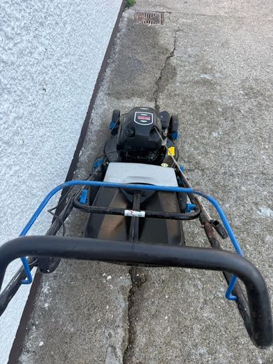 petrol lawnmower