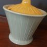 Fabulous Pair of Vintage Art Deco Style Mid Century SylvaC Lidded Preserves Pots Shape Number 2172, in Fabulous 50s Colourways, Priced at E30 Each, or E55 for the Pair Image 7