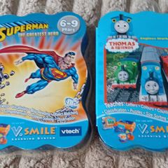 Superman Tomas and Friends V-tech games