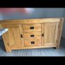 Solid oak sideboard Image 4