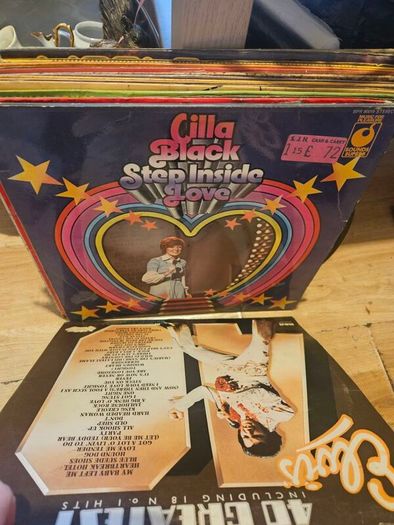 Job Lot of Vinyl Records Easy Listening