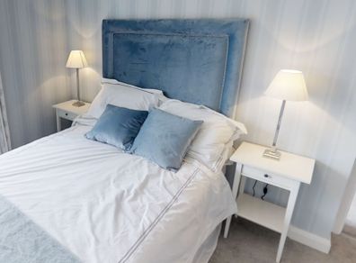White Bedside Lamps