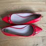 Carvela Kurt Geiger flats in vibrant red, size UK 4 Image 7