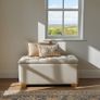 Elegance Boucle Ottoman with Storage 100x40cm  Beige Image 9