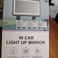 In Car Light Up Mirror