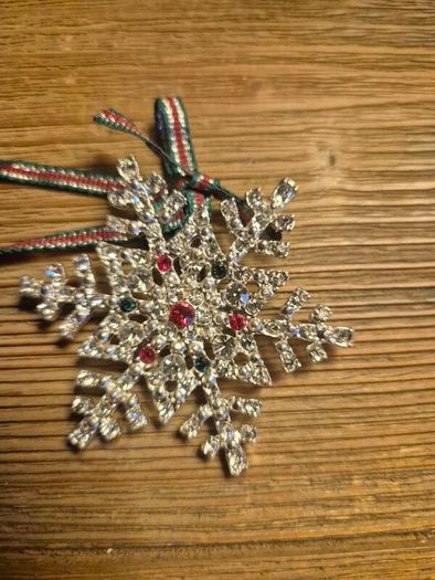 Newbridge Silverware Crystal Christmas Decorations x5 Bundle | Vintage & Modern | Mint