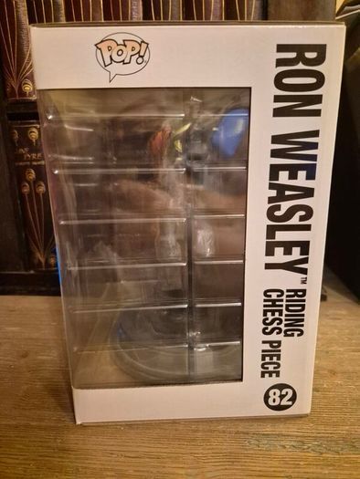 Funko Pop! Ron Weasley Riding Chess Piece 82 , Movie Moments (Mint, Never Opened)