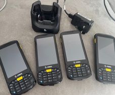 4x Zebra TC20 Keyboard Barcode Scanners & Charger. Great Condition