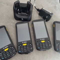 4x Zebra TC20 Keyboard Barcode Scanners & Charger. Great Condition