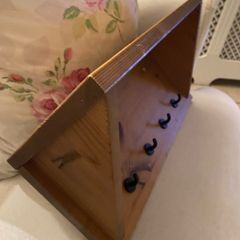 ShabbyChic Heavy shelf..Leave as it or paint