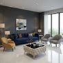 Velvet coffee table Image 5