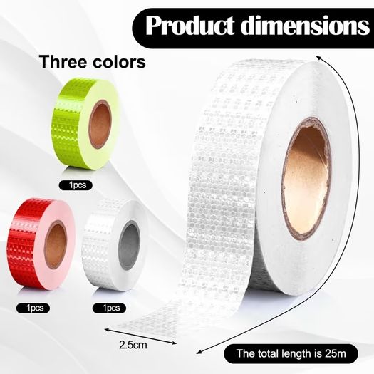 Brand New Reflective PVC Tape Self-Adhesive High-Intensity
