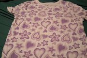purple t shirt age 12-13
