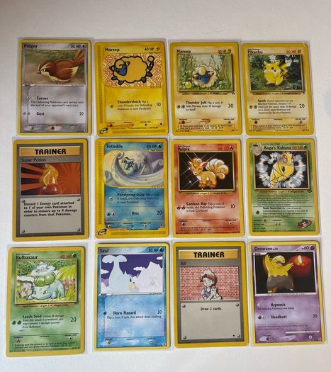 Vintage Pokemon Card Bundle 36 Cards