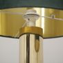 Vintage Pair of Cylindircal Brass Table Lamps B-010 by Bergboms, 1960s Image 8