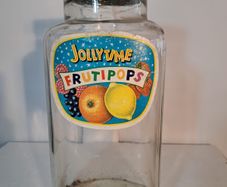 Mid Century Jar For Sweets