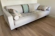 Cream sofa