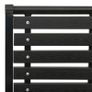 Garden Chairs 2 pcs Steel and WPC Black Image 6
