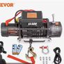 6 tone Electric Winch 13500 LBS/ 6123KG 12V 27M/92FT Synthetic Tow Rope Image 2