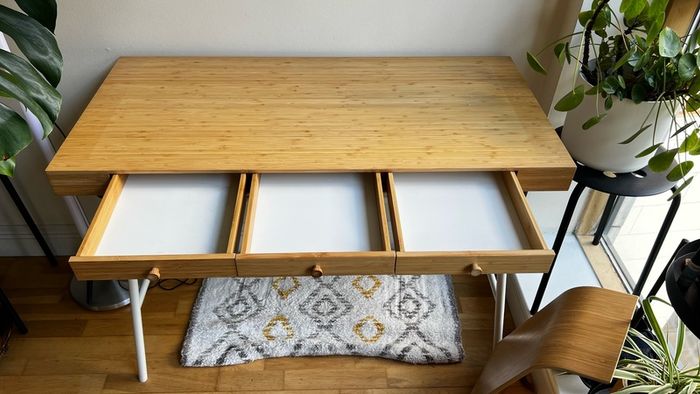 Bamboo Desk Ikea