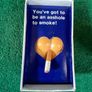 vintage novelty anti-smoking advertisement Image 2