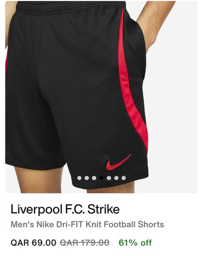 Liverpool F.C. Strike Shorts - Size - Medium - RRP - 49.99 - Open To Offers!!