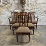 Mid Century Modern Mcintosh T3 Dining Table & 6 Chairs Image 6