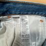 Levis 516 Jeans Mens W34 L34 Blue Denim Straight Pure Cotton Zip Fly Image 8