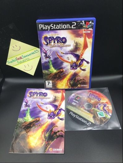 The Legend Of Spyro : Dawn Of The Dragon PS2 Playstation 2 GAME! POST ONLY