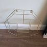 Hexagonal metal shelf Image 2