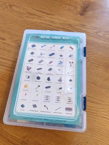 RFID Uno Kit Arduino Learning Kit Breadboard Sensors Modules (Used)