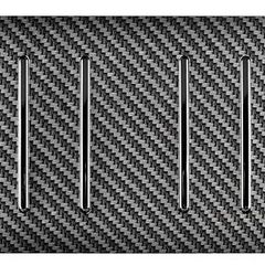 4 gang lightswitch - Carbon Fibre