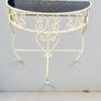 Vintage Console / Demi Lune Table Image 2