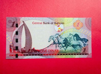 Bahrain  1 Dinar  2008    ( Uncirculated ) ) Pick  27a.