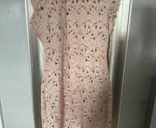 ZARA ..women's midi lace dress