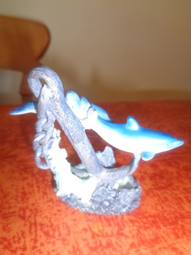 Swimming Dolpins and Anchor for Sale