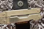 camping fishing leatherman Supertool 300 and sheath multitool edc USA made