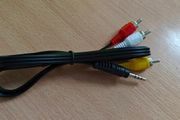 RCA composite to 3.5mm 4 pole cable