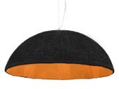 Pendant Lamp Black and Gold 70 cm E27