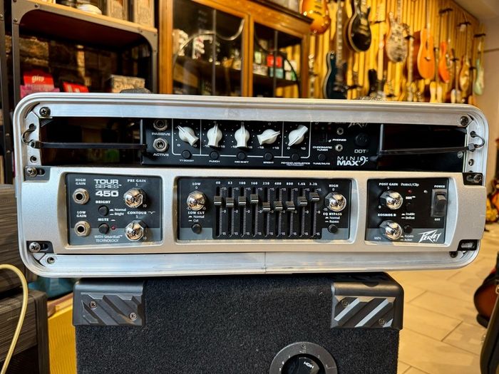 Peavey Tour Series 450 & MiniMax 500 Bass Head Rig