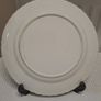 Antique Blue Willow pattern plate scalloped edge Image 6