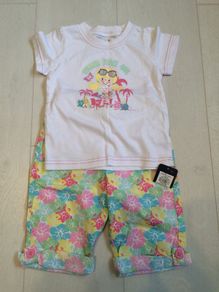 Girl summer set, 18-23m, NEW